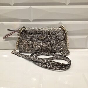 Y2K Juicy Couture Iridescent Convertible Purse Wallet Good Condition